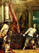 Paolo  Veronese mercury, herse and aglauros France oil painting artist